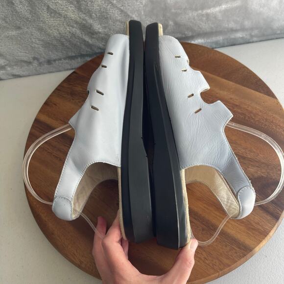 Propet Sandals Womens 12 X 2E Extra Wide Light Blue 3 Strap Comfort Slingback - Picture 7 of 16